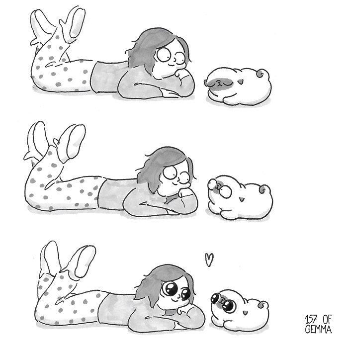 Ось як виглядає життя з собакою: кумедні комікси