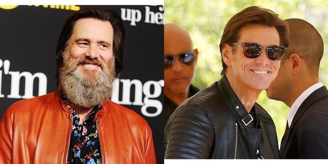 Джим Керрі потішив фанів своїм новим виглядом - фото 194447