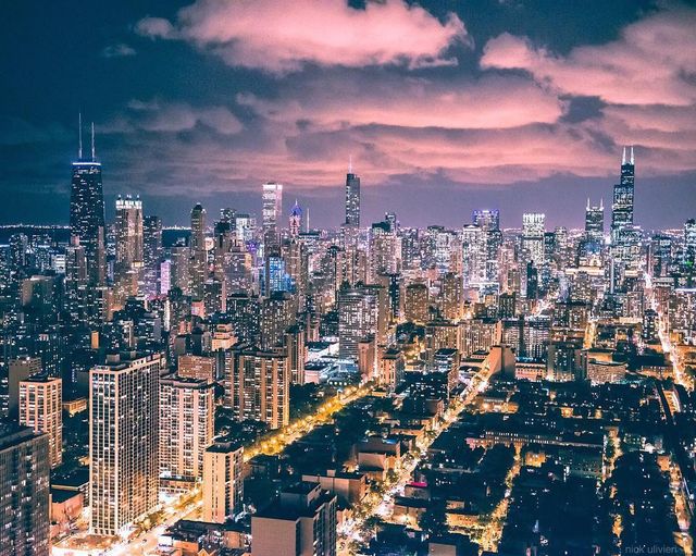 Чикаго з незвичайних ракурсів: ефектні фото - фото 195331