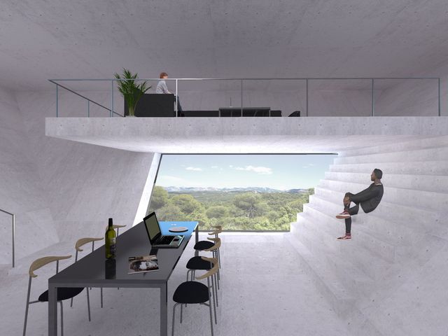 Помешкання у вигляді перевернутої піраміди з'явиться в Іспанії - фото 193795