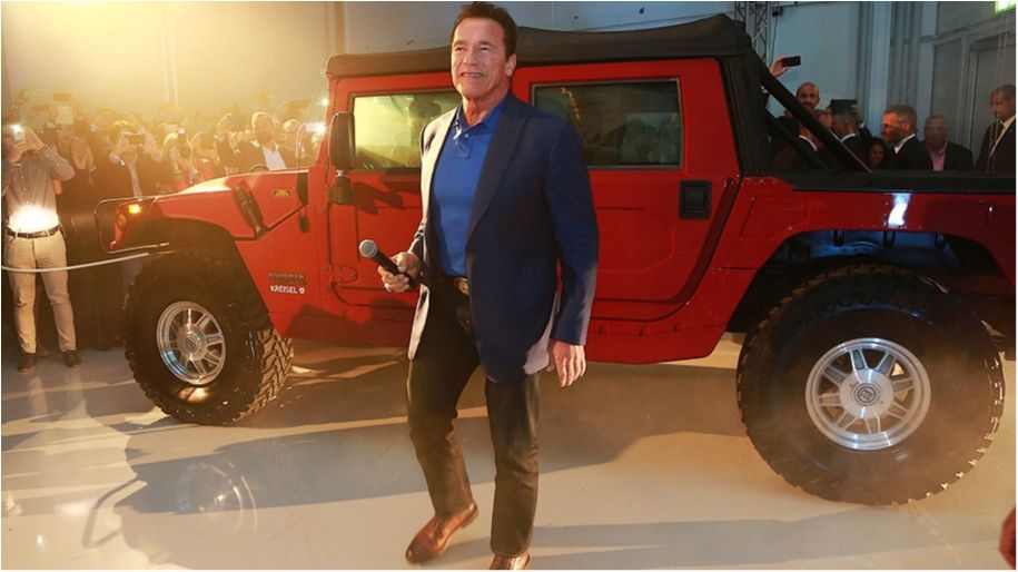 Для Шварценеггера виготовили перший в світі електричний Hummer H1