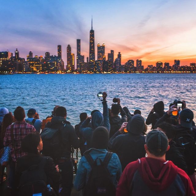 Чикаго з незвичайних ракурсів: ефектні фото - фото 195328