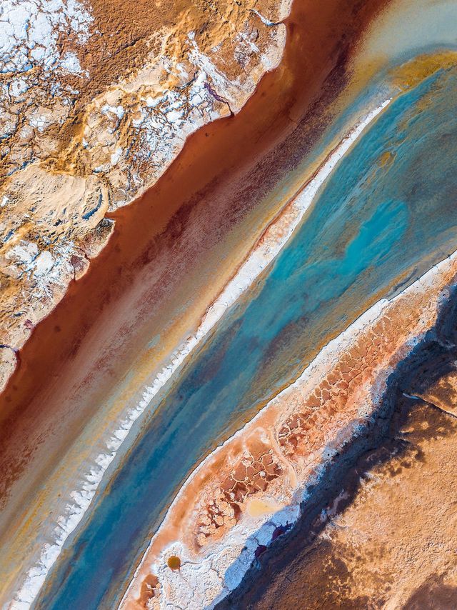 Мертве море з висоти пташиного польоту: вражаючі фото - фото 194416