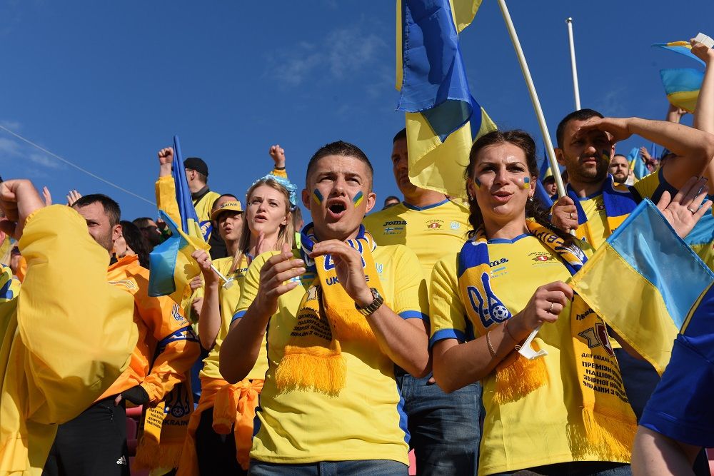 Мережу підкорило вражаюче відео гімну України на грі з Туреччиною