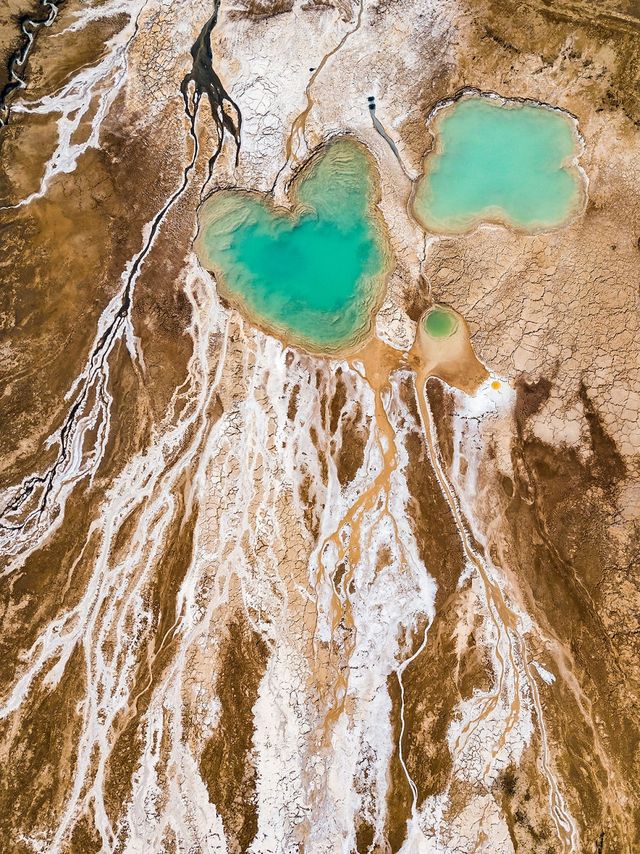 Мертве море з висоти пташиного польоту: вражаючі фото - фото 194412