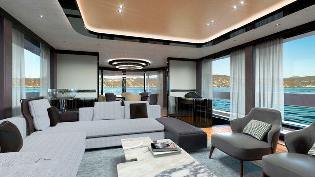 Першу яхту Porsche класу люкс спустили на воду - фото 197977