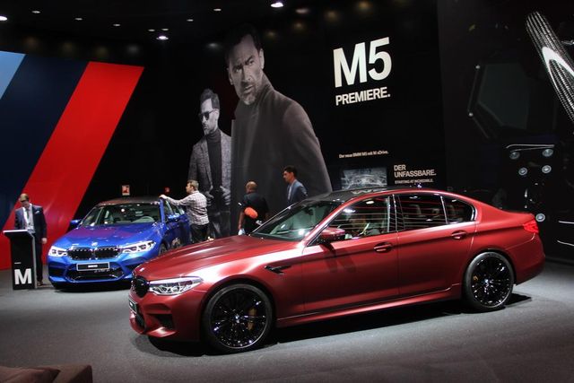 У Франкфурті показали потужний BMW M5 2018 - фото 195470