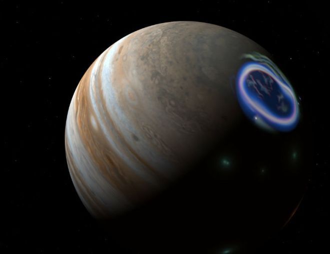 Вчені розкрили таємницю полярного сяйва на Юпітері