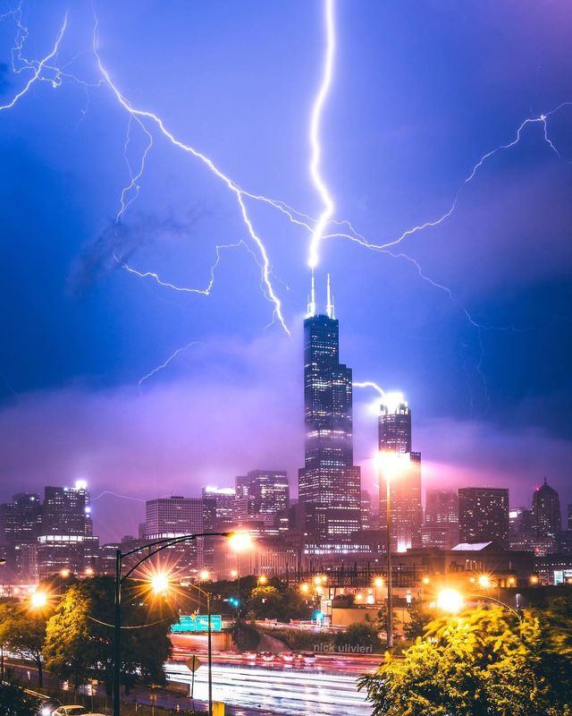 Чикаго з незвичайних ракурсів: ефектні фото - фото 195338