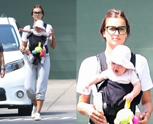 Ірина Шейк вперше показала обличчя своєї дитини - фото 194078