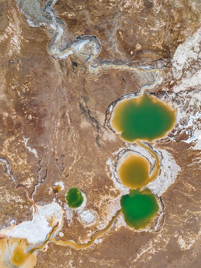 Мертве море з висоти пташиного польоту: вражаючі фото - фото 194411