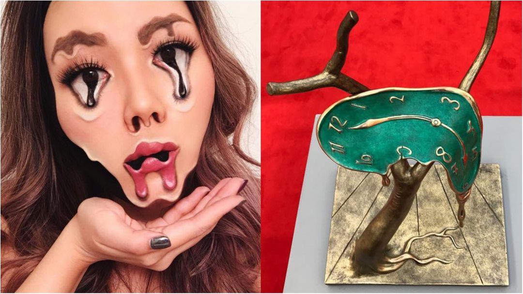 Як виглядає макіяж "без обличчя" у стилі Далі