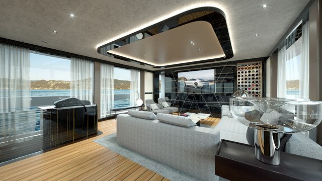 Першу яхту Porsche класу люкс спустили на воду - фото 197978