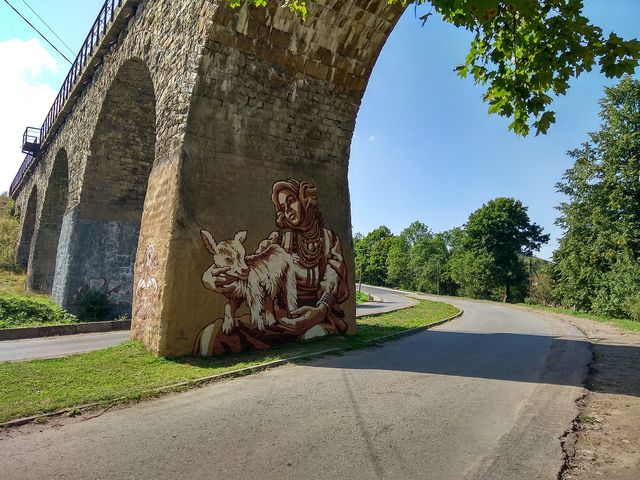 Мурал у Ворохті - фото 194762