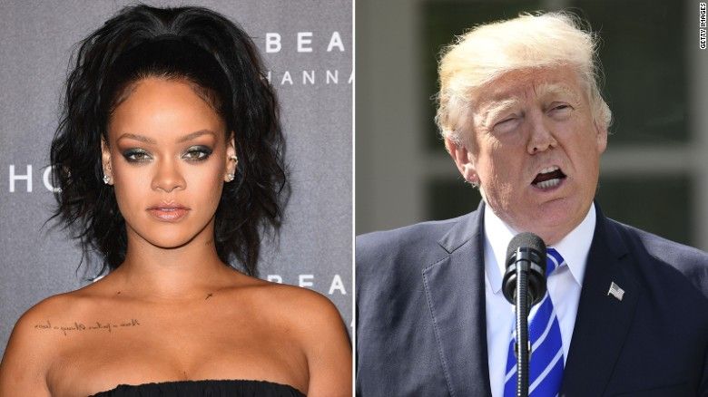 Ви, мабуть, бачили це: Rihanna присоромила Трампа у Twitter