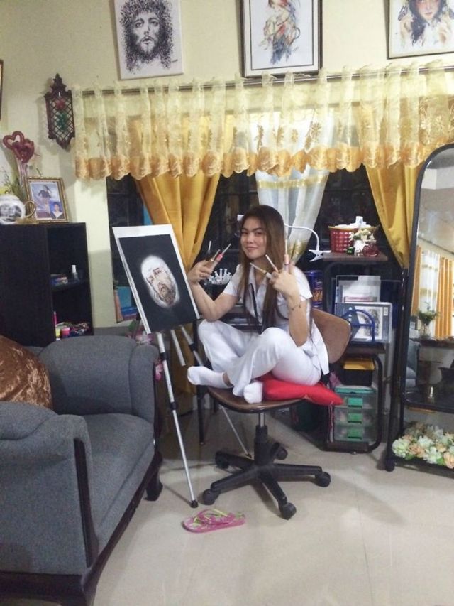 Ця дівчина створює неймовірні картини за допомогою шприців - фото 197334