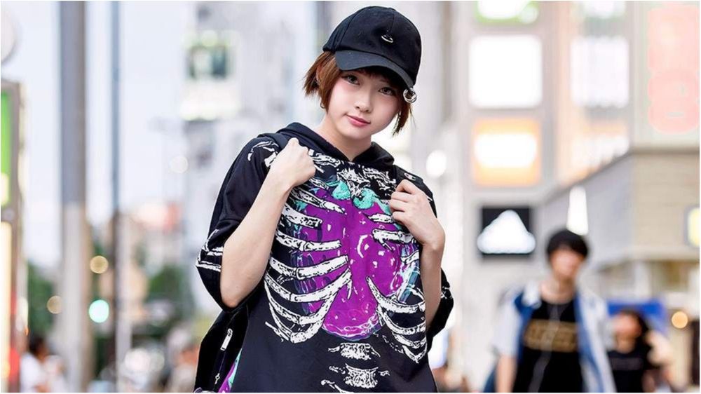 Таких стиляг можна зустріти тільки на вулицях Токіо