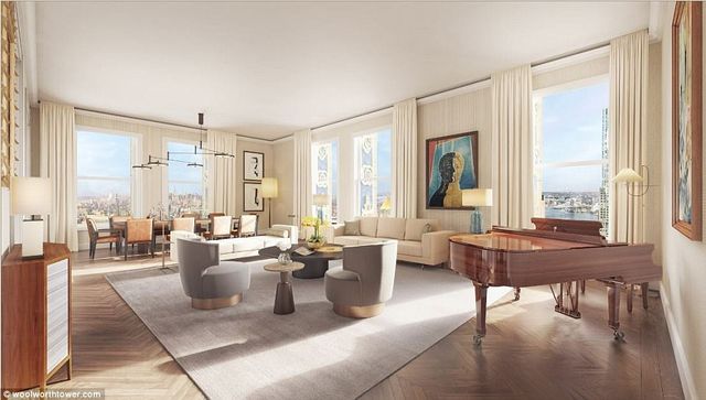 Помешкання мрії: як виглядає найдорожчий пентхаус у Нью-Йорку - фото 199023