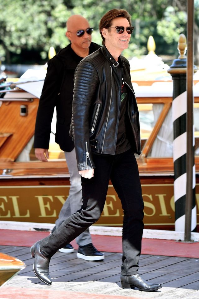 Джим Керрі потішив фанів своїм новим виглядом - фото 194448