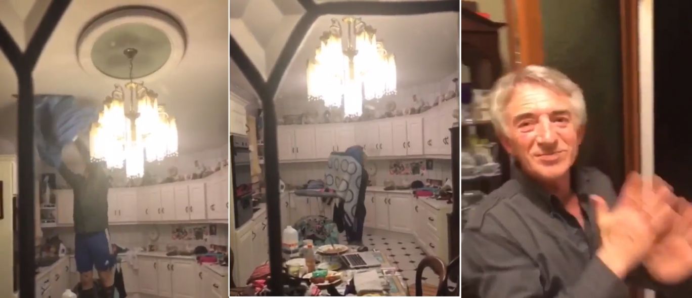 Чоловік намагався упіймати "бетмена" і прославився