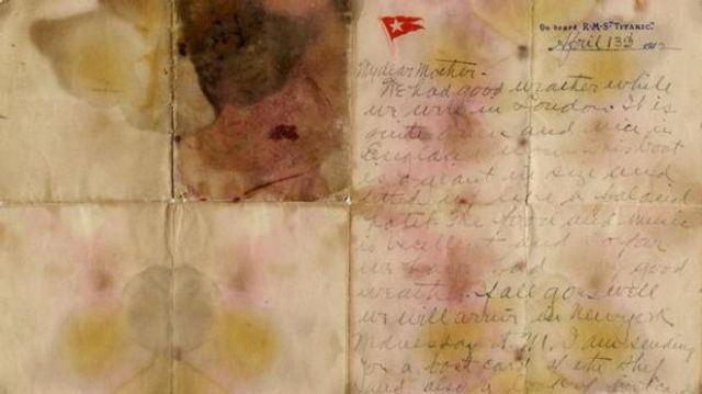 Лист одного з пасажирів Титаніка продали за шалені гроші - фото 204059