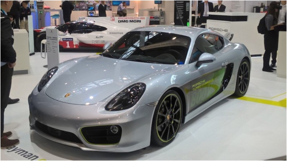 Porsche Cayman Mission E до "сотні" розганяється за 3,3 секунди - фото 1