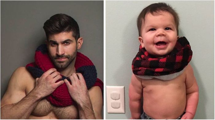 Маленький племінник фотографується краще за свого дядька-модель