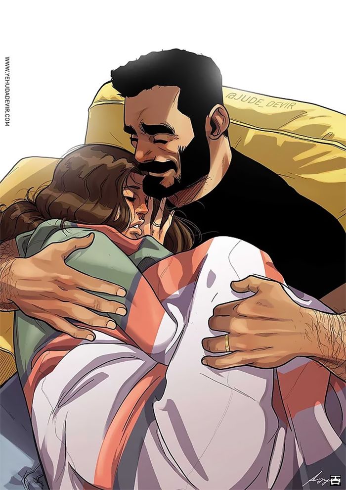 Як насправді виглядає сімейне життя: кумедні комікси