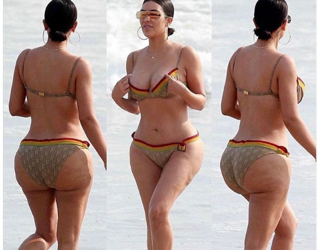 Кім Кардашян обурили розмови про її целюліт - фото 201859