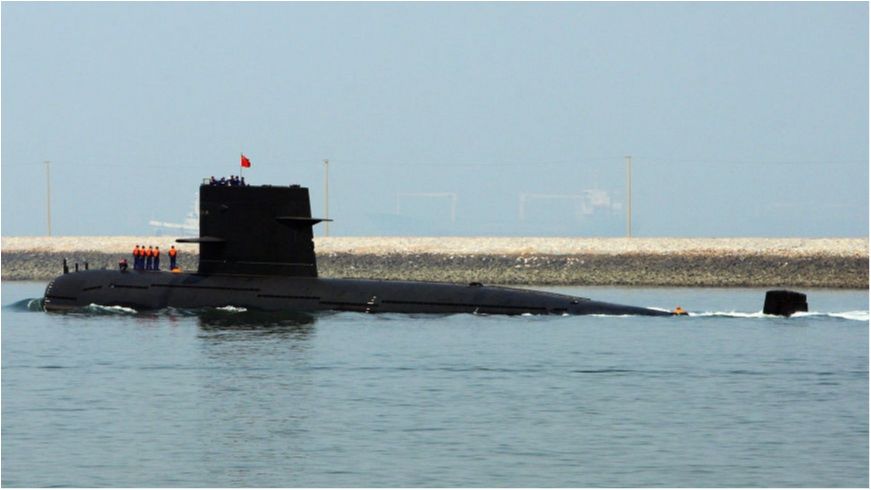 Китай показав підводний човен нового покоління