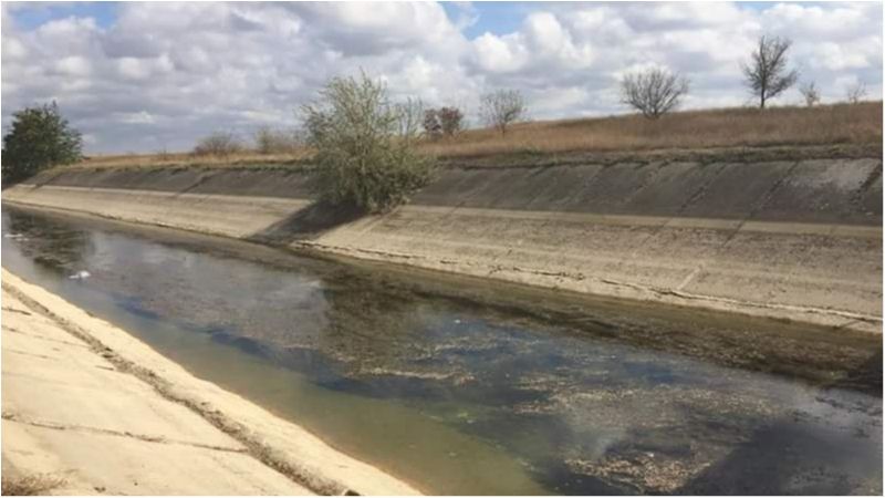 У мережі показали, на що перетворився Північно-Кримський канал