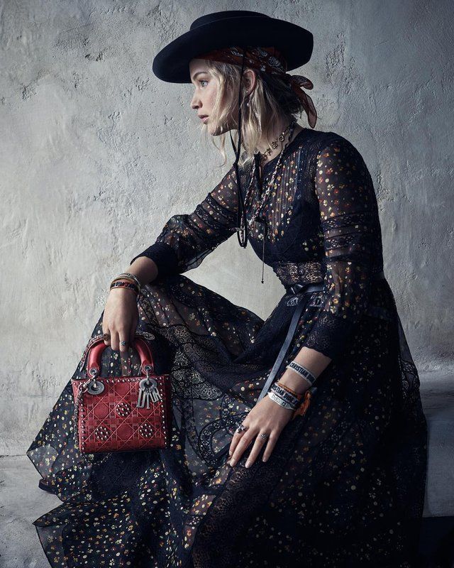 Дженніфер Лоуренс знялась в образі ковбоя для Dior - фото 202141