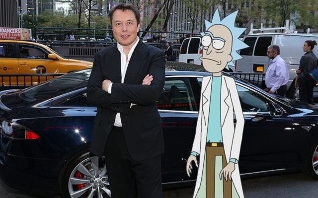 Ілон Маск геніально переписувався з "Ріком та Морті"