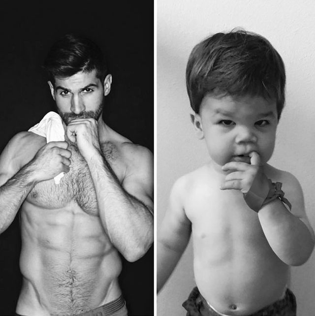 Маленький племінник фотографується краще за свого дядька-модель - фото 204382