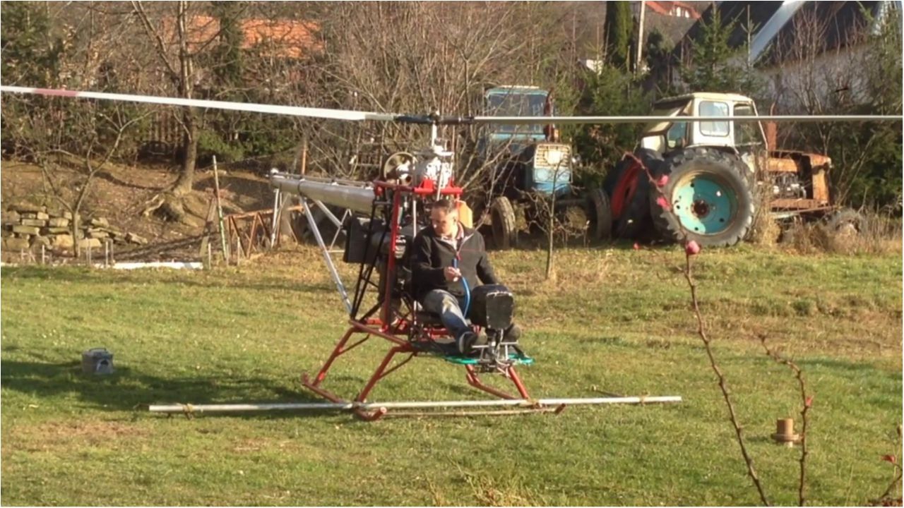Житель Закарпаття створив унікальний вертоліт
