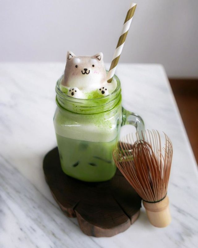 Більше, ніж просто кава: ці яскраві напої нагадують витвори мистецтва - фото 204309