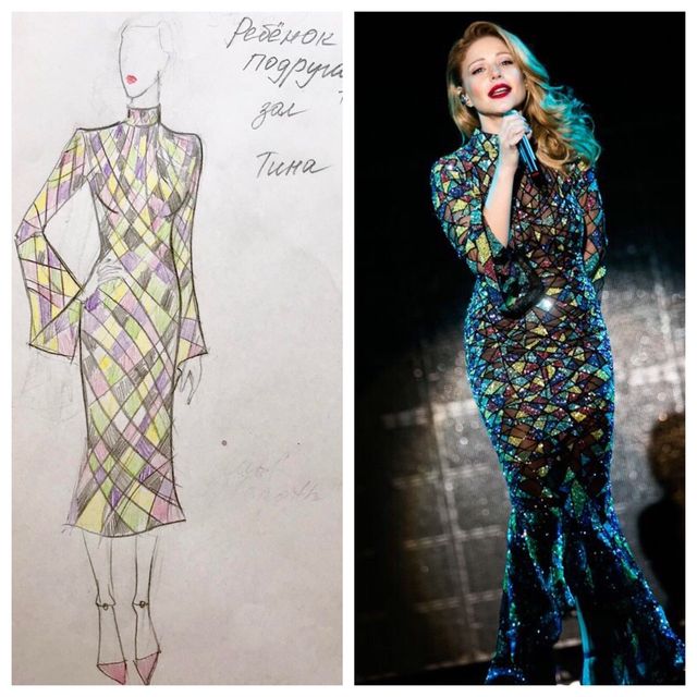 Тіна Кароль показала, як створювалося її вбрання для всеукраїнського туру - фото 203101
