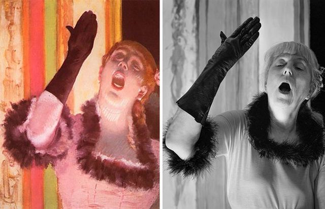 #9 Cafe Singer – Edgar Degas - фото 200795