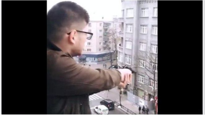 У Харкові студент стріляв з балкону квартири заради розваги