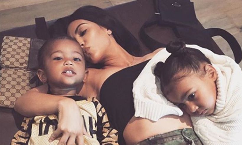 Кім Кардашян показала чарівне фото з сином