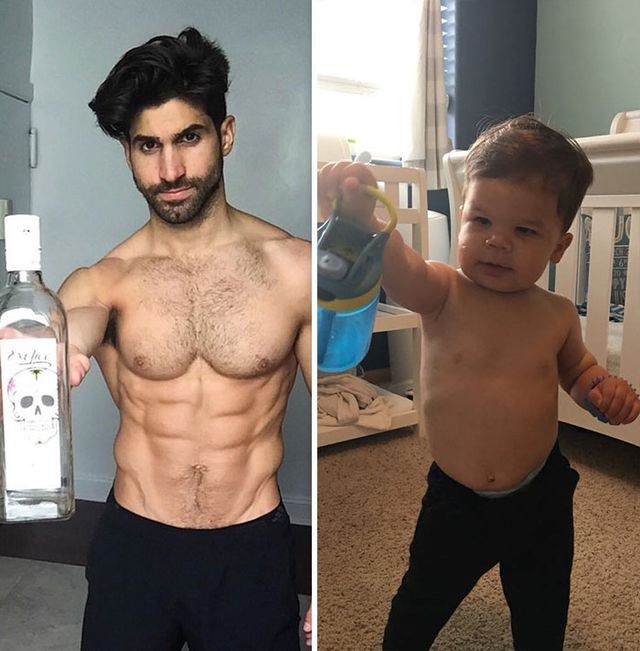 Маленький племінник фотографується краще за свого дядька-модель - фото 204389