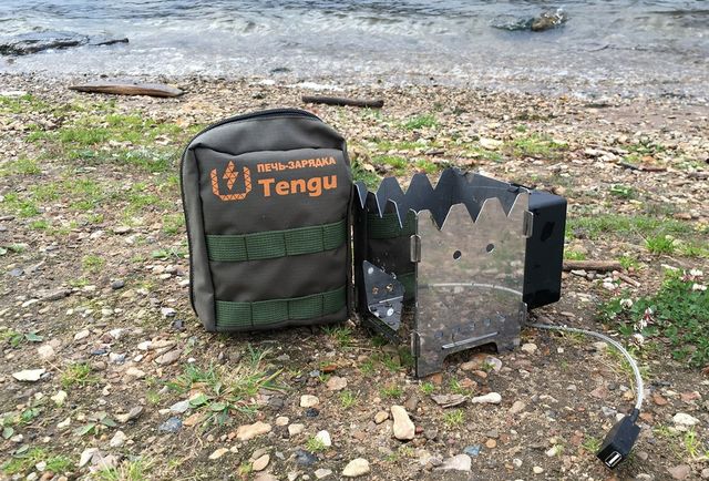 Піч Tengu швидко заряджає гаджети від звичайного вогню - фото 201670