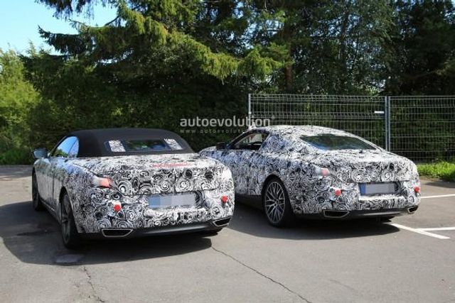 Фотошпигуни розсекретили прототипи BMW 8-Series - фото 201381