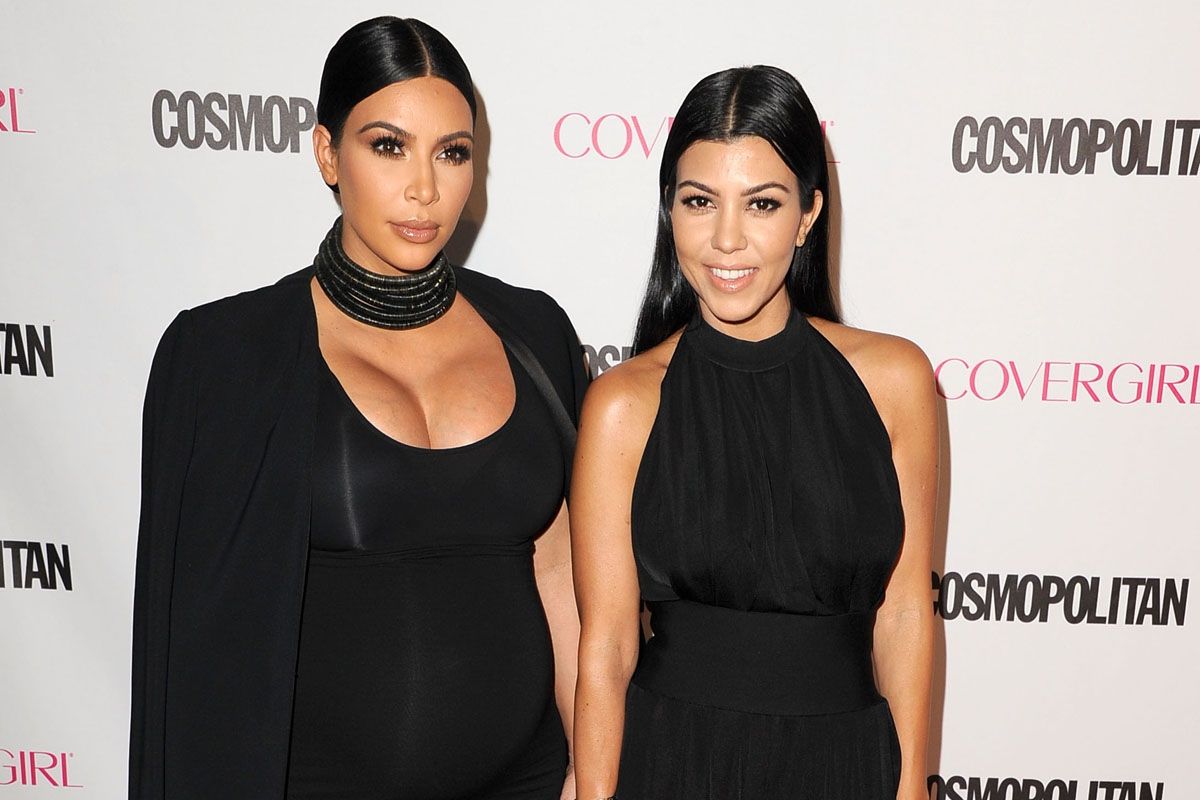 Кім Кардашян показала архівне фото з дитинства