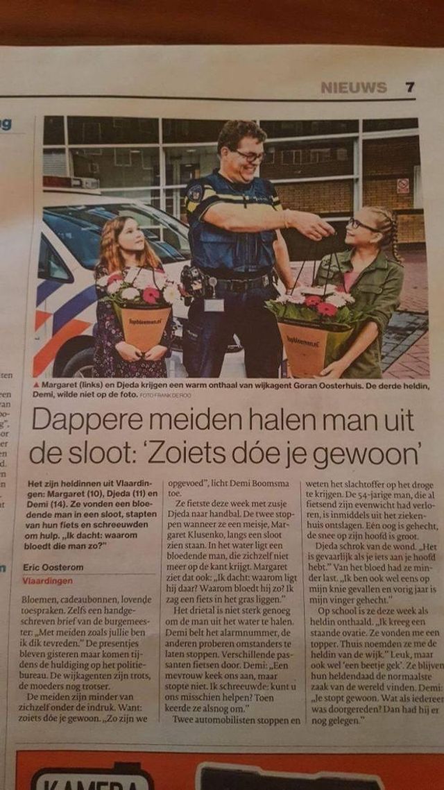 Про українку написали в місцевій пресі - фото 200517