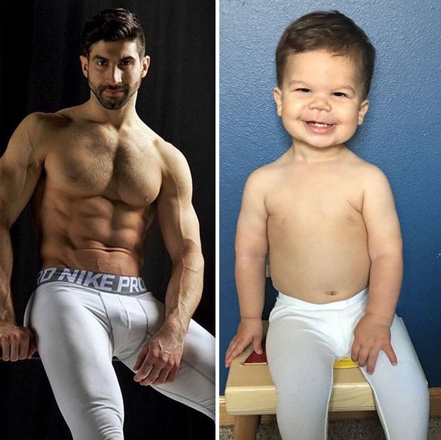 Маленький племінник фотографується краще за свого дядька-модель - фото 204403