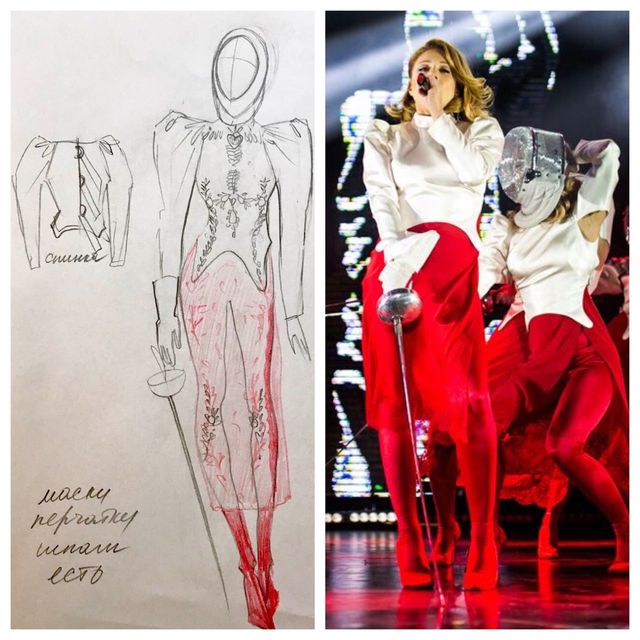 Тіна Кароль показала, як створювалося її вбрання для всеукраїнського туру - фото 203105