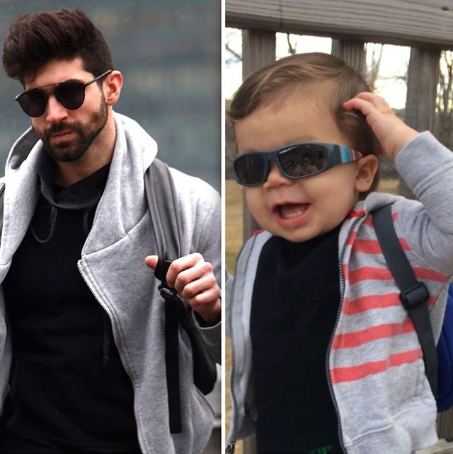 Маленький племінник фотографується краще за свого дядька-модель - фото 204401