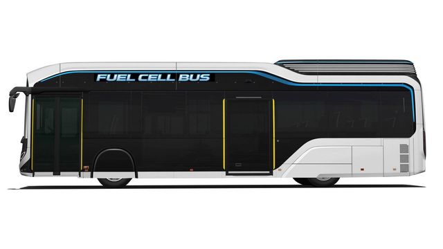 Toyota представить у Токіо водневий автобус - фото 203983