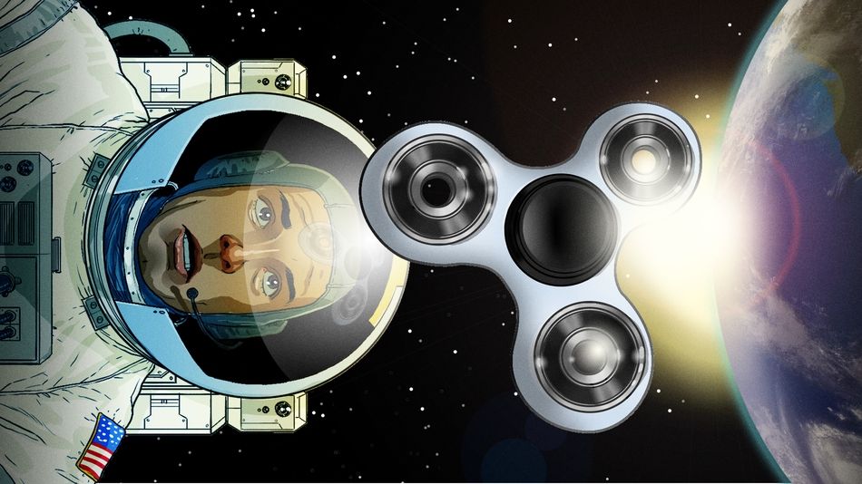 Астронавти показали трюки зі спіннером у космосі: відеофакт